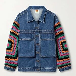 FARM Rio Multicolor Jean Jacket